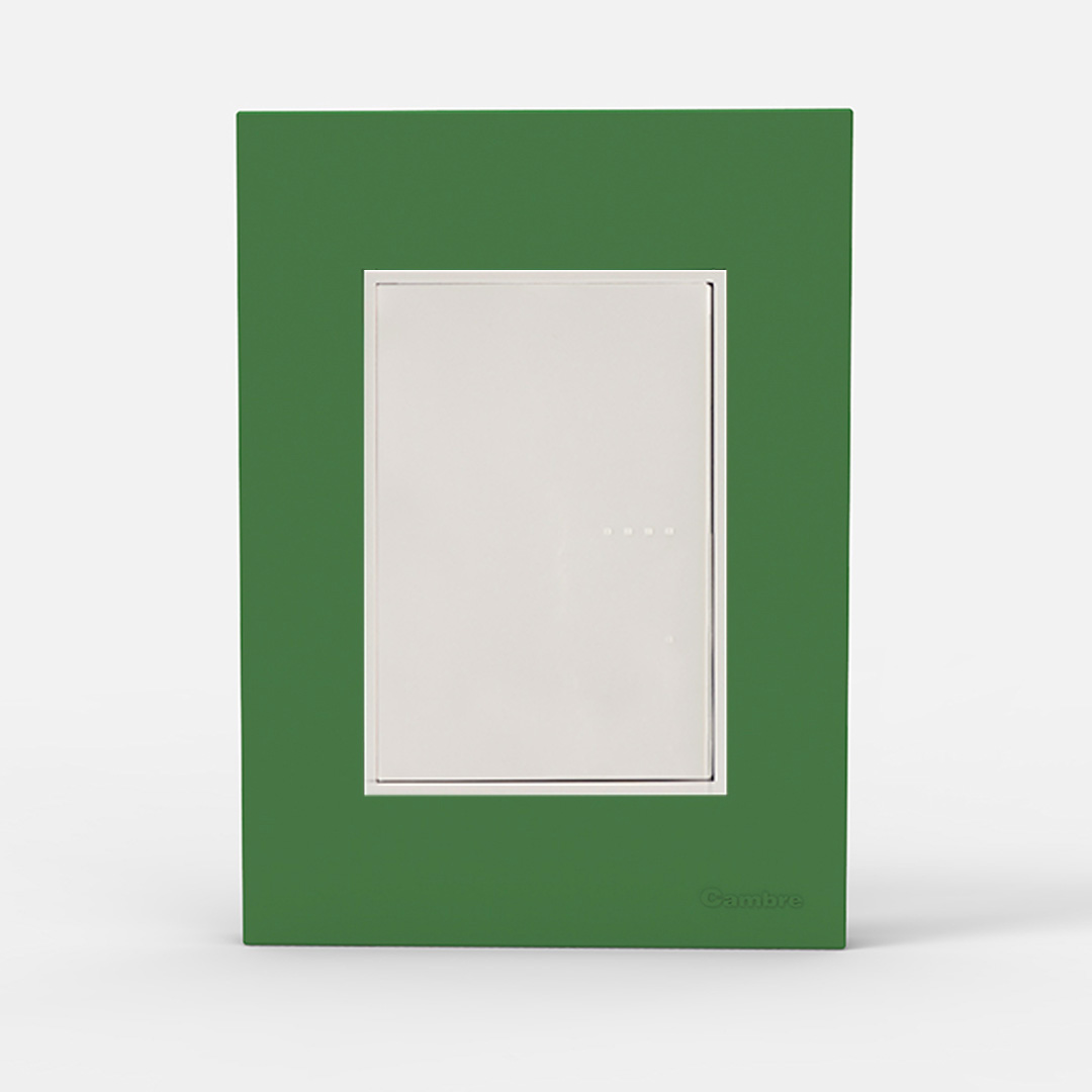 TAPA Y DISTANCIADOR BAUHAUS VERDE