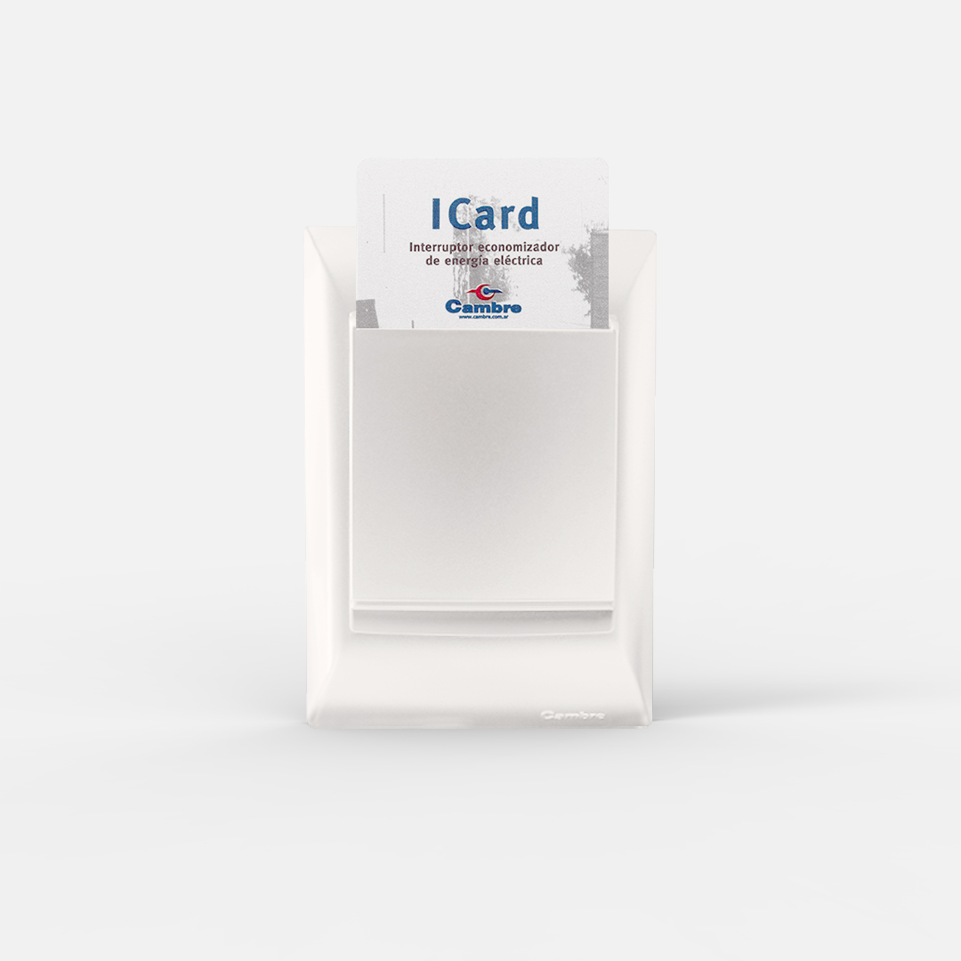 ICARD - LLAVE INTERRUPTORA DE SEGURIDAD BLANCA